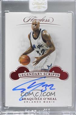 2018-19 Panini Flawless - Legendary Scripts - Ruby #LS-SON - Shaquille O'Neal /15 [Uncirculated]