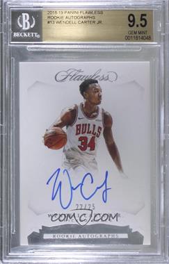 2018-19 Panini Flawless - Rookie Autographs #RA-WCJ - Wendell Carter Jr. /25 [BGS 9.5 GEM MINT]