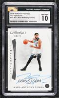 Karl-Anthony Towns [CGC 10 Gem Mint] #/25