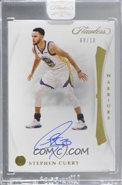 2018-19 Panini Flawless - VS. Signatures Right - Gold #VR-SCY - Stephen Curry /10 [Uncirculated]
