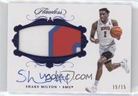 Flawless Rookie Autographs - Shake Milton #/15