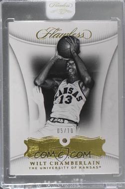 2018-19 Panini Flawless Collegiate - [Base] #99 - Wilt Chamberlain /10 [Uncirculated]