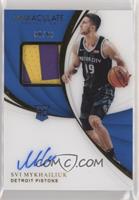 Rookie Patch Autographs - Svi Mykhailiuk [EX to NM] #/99