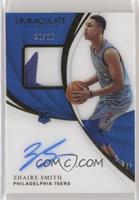 Rookie Patch Autographs - Zhaire Smith [EX to NM] #/99