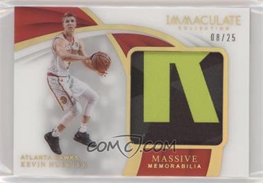 2018-19 Panini Immaculate Collection - Massive Memorabilia #MM-KHT - Kevin Huerter /25