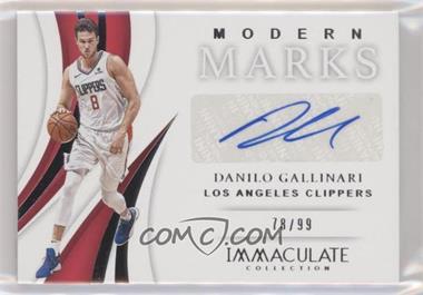 2018-19 Panini Immaculate Collection - Modern Marks #MM-DGL - Danilo Gallinari /99