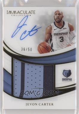 2018-19 Panini Immaculate Collection - Premium Patch Autographs #PP-JVC - Jevon Carter /50