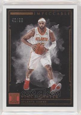 2018-19 Panini Impeccable - [Base] #77 - Vince Carter /99