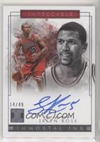 Jalen Rose #/49