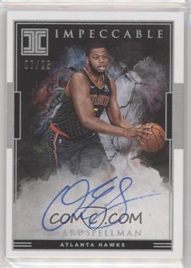 2018-19 Panini Impeccable - Impeccable Rookie Signatures - Holo Silver #IR-OSP - Omari Spellman /25 [EX to NM]