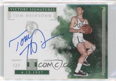 2018-19 Panini Impeccable - Impeccable Victory Signatures - Holo Silver #IV-THS - Tom Heinsohn /25