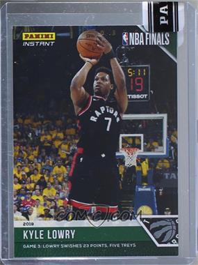 2018-19 Panini Instant - NBA Finals - Green #20 - Kyle Lowry /10 [Uncirculated]