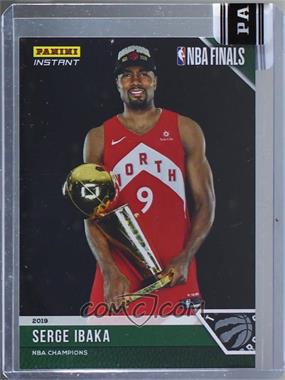 2018-19 Panini Instant - NBA Finals - Green #7 - Serge Ibaka /10 [Uncirculated]