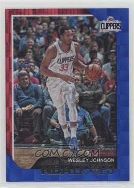 2018-19 Panini NBA Hoops - [Base] - Blue Checkerboard #155 - Wesley Johnson /75