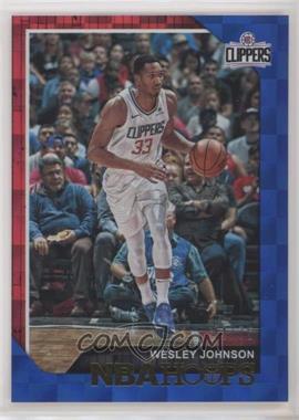 2018-19 Panini NBA Hoops - [Base] - Blue Checkerboard #155 - Wesley Johnson /75