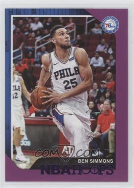 2018-19 Panini NBA Hoops - [Base] - Purple #186 - Ben Simmons