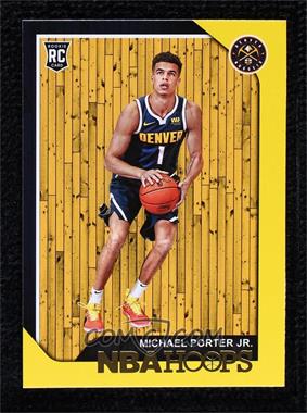 2018-19 Panini NBA Hoops - [Base] - Yellow #254 - Michael Porter Jr.