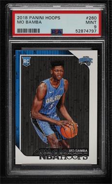 2018-19 Panini NBA Hoops - [Base] #260 - Mo Bamba [PSA 9 MINT]