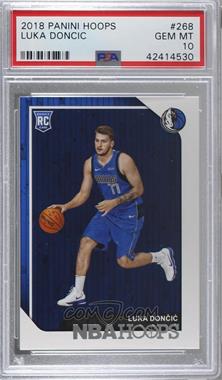 2018-19 Panini NBA Hoops - [Base] #268.1 - Luka Doncic (White Line Border on Front) [PSA 10 GEM MT]