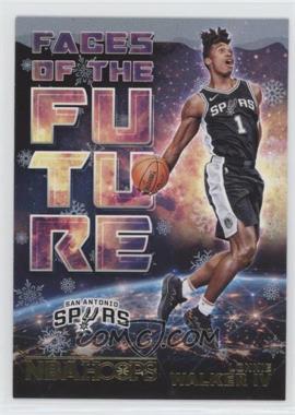 2018-19 Panini NBA Hoops - Faces of the Future - Winter #18 - Lonnie Walker IV