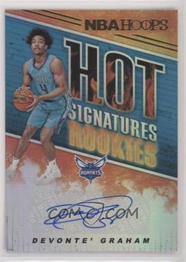 2018-19 Panini NBA Hoops - Hot Signatures Rookies #HSR-DG - Devonte' Graham