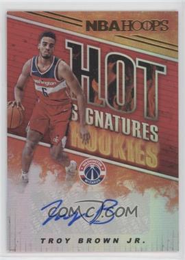2018-19 Panini NBA Hoops - Hot Signatures Rookies #HSR-TB - Troy Brown Jr.