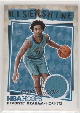 2018-19 Panini NBA Hoops - Rise N Shine Memorabilia - Winter #RNS-DG - Devonte' Graham