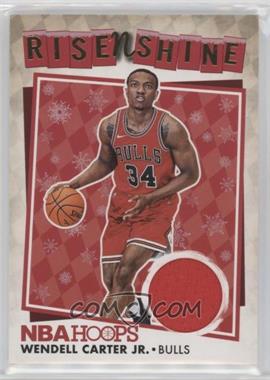 2018-19 Panini NBA Hoops - Rise N Shine Memorabilia - Winter #RNS-WC - Wendell Carter Jr.