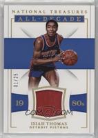 Isiah Thomas #/25