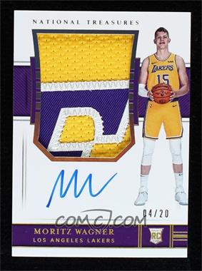 2018-19 Panini National Treasures - [Base] - 1st Off the Line #139 - Rookie Patch Autographs - Moritz Wagner /20