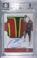 Rookie Patch Autographs - Omari Spellman [BGS 9 MINT] #/5