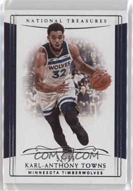 2018-19 Panini National Treasures - [Base] #43 - Karl-Anthony Towns /99