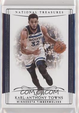 2018-19 Panini National Treasures - [Base] #43 - Karl-Anthony Towns /99