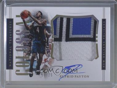 2018-19 Panini National Treasures - Colossal Material Autographs - Prime #CM-EPT - Elfrid Payton /25