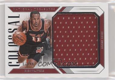 2018-19 Panini National Treasures - Colossal Materials #CLM-DW - Dion Waiters /99