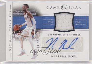 2018-19 Panini National Treasures - Game Gear Autographs #GG-NNL - Nerlens Noel /99