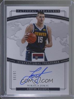 2018-19 Panini National Treasures - International Treasures #IT-NJK - Nikola Jokic /99