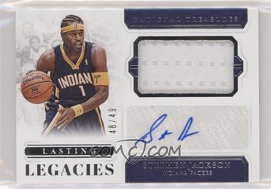 2018-19 Panini National Treasures - Lasting Legacies #LL-SJK - Stephen Jackson /49