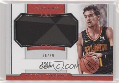 2018-19 Panini National Treasures - Rookie Jumbo Materials #RJ-TYG - Trae Young /99