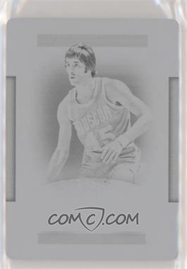 2018-19 Panini National Treasures - Signatures - Printing Plate Black #SG-RTJ - Rudy Tomjanovich /1