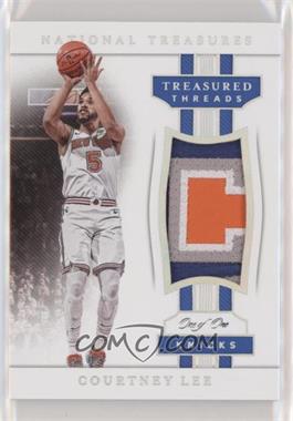 2018-19 Panini National Treasures - Treasured Threads - Super Prime #TTH-CL - Courtney Lee /1