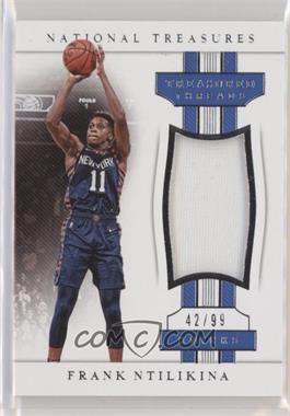 2018-19 Panini National Treasures - Treasured Threads #TTH-FN - Frank Ntilikina /99