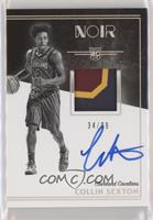 Rookie Patch Autograph Black and White - Collin Sexton #/99