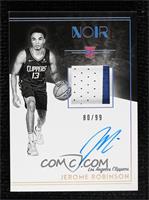Rookie Patch Autograph Black and White - Jerome Robinson #/99