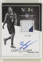 Rookie Patch Autograph Black and White - Zhaire Smith #/99