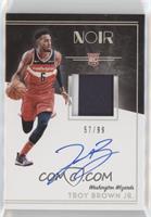 Rookie Patch Autographs Color - Troy Brown Jr. #/99