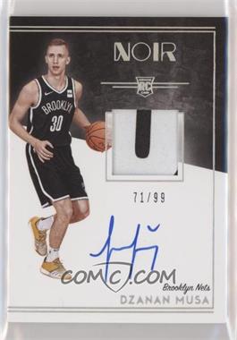 2018-19 Panini Noir - [Base] #368 - Rookie Patch Autographs Color - Dzanan Musa /99