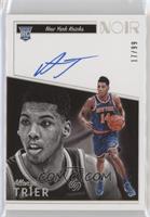 Rookie Autographs - Allonzo Trier #/99