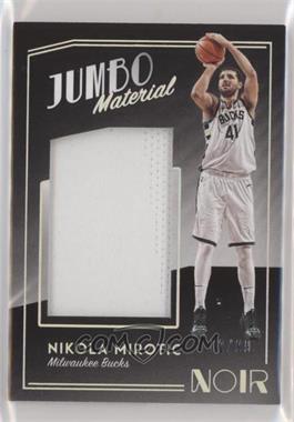 2018-19 Panini Noir - Jumbo Memorabilia #JM-NMT - Nikola Mirotic /99