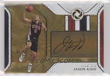 2018-19 Panini Opulence - Gold Medal Autographs - Gold #GM-JKD - Jason Kidd /25